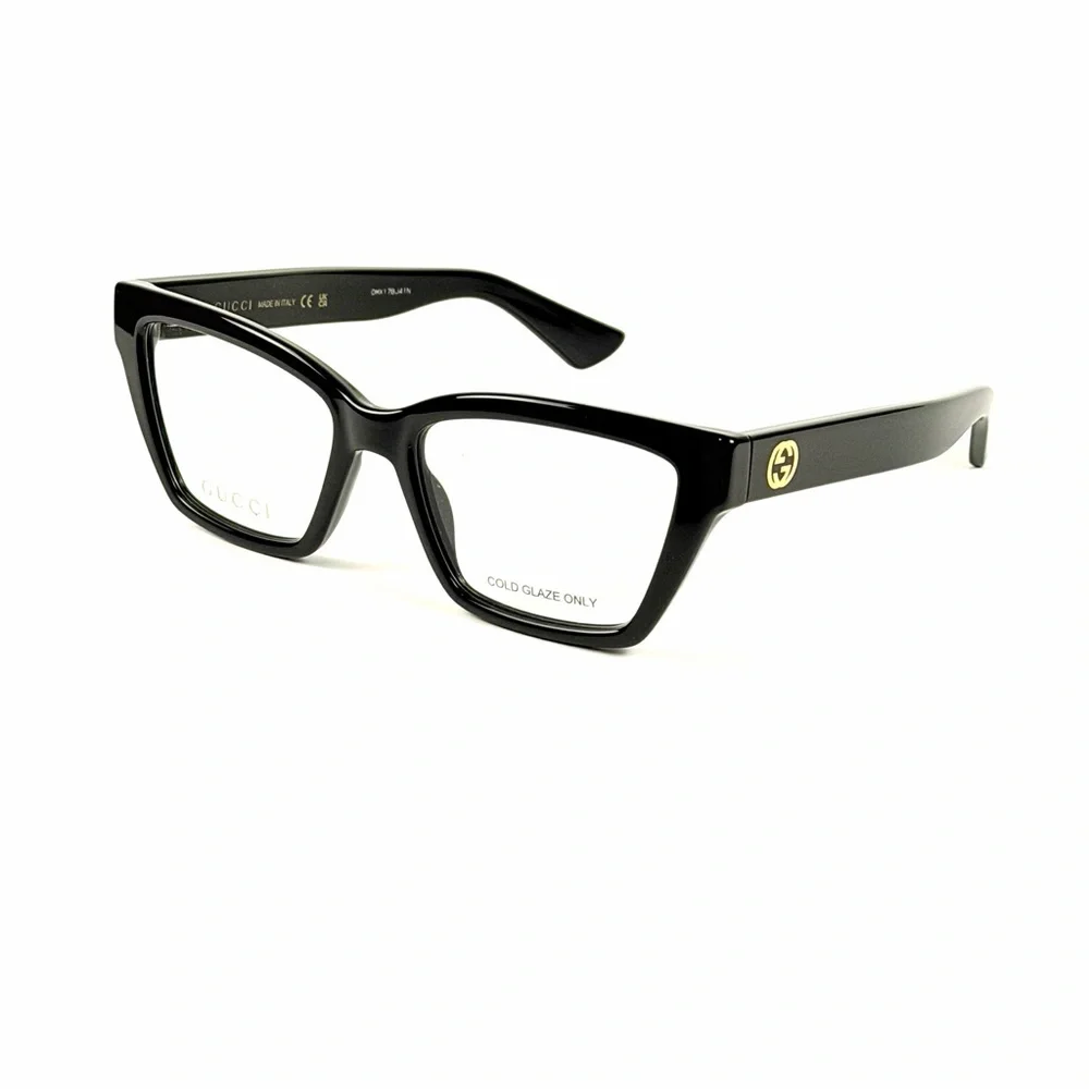 Gucci GG 1715 O 001 Black Eyeglass Frame New Authentic NWT - Picture 4 of 9